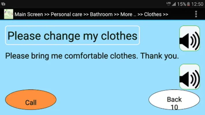 Talk Aid android App screenshot 10